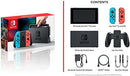 Nintendo Swtich 7 items Bundle:Nintendo Switch 32GB Console Red and Blue,64GB Micro SD Card and Nintendo Controllers Gray,4 Game Disc1-2-Switch Just Dance2017 The Legend of Zelda Super Bomberman R - sunrise shopping mall