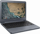 Samsung Chromebook 3, Intel Dual-Core Celeron N3060, 11.6" HD, 4GB DDR3, 32GB eMMC, Night Charcoal - sunrise shopping mall