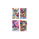 2019 New Nintendo Switch Red/Blue Joy-Con Console Multiplayer Party Game Bundle + Extra Pair of Gray Joy-Con, Super Mario Party, Mario Kart 8 Deluxe, Kirby Star Allies, Super Bomberman R - sunrise shopping mall