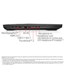 HP Omen Gaming Laptop 15.6 inch Full HD, Intel Core i7-8750H, NVIDIA GTX 1060, 1TB HDD + 256GB SSD, 16GB SDRAM - sunrise shopping mall