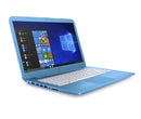 HP Stream 14, 14" HD Display, Intel N3060, 4GB RAM, 32GB SSD, Windows 10 Home S Mode, Blue - sunrise shopping mall