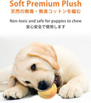 Zuome Squeaky Dog Toys, [6 Pack] Soft Stuffed Plush Balls with Squeakers, Interactive Fetch Play for Puppy Small Pets