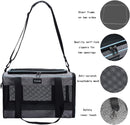 Zuome 19x12x12 Inches Cat, Dog Carrier for Pets Up to 22 Lbs, Soft-Sided Cat Bag Animal Carriers Travel Puppy Carry As a Toy of Fabric Pet Home