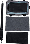 Zuome 19x12x12 Inches Cat, Dog Carrier for Pets Up to 22 Lbs, Soft-Sided Cat Bag Animal Carriers Travel Puppy Carry As a Toy of Fabric Pet Home