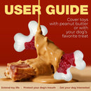 Zuome 10-Pack Tough Dog Toys, Toys for Aggressive Chewers Large Breed, Chew Dogs, Bone Toy Nylon Dogs Almost Indestructible