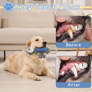 Zuome Funny Plush Dog Chew Toys, Squeaky Dog Toys, Interactive Tug of War Puppy Toys, Stuffed Dog Toys for Small, Medium and Large Dogs - Monkey