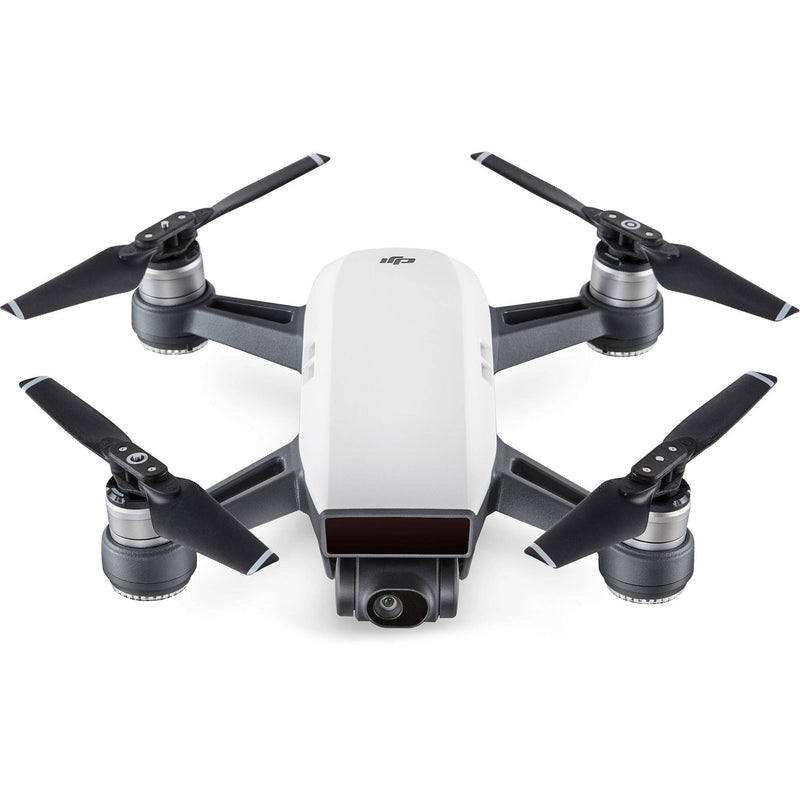 Dji Spark Drone Alpine White With Remote Control Combo - sunrise shopping mall
