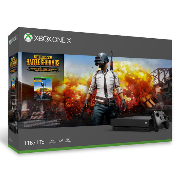 Microsoft Xbox One X 1TB Console - PLAYERUNKNOWNS BATTLEGROUNDS Bundle [Digital Code] - sunrise shopping mall