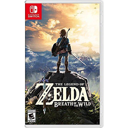 Nintendo Switch Zelda Bundle: Gray 32GB Console with Joy-Con and Pro Controller, The legend of Zelda Breath of the Wild Game - sunrise shopping mall