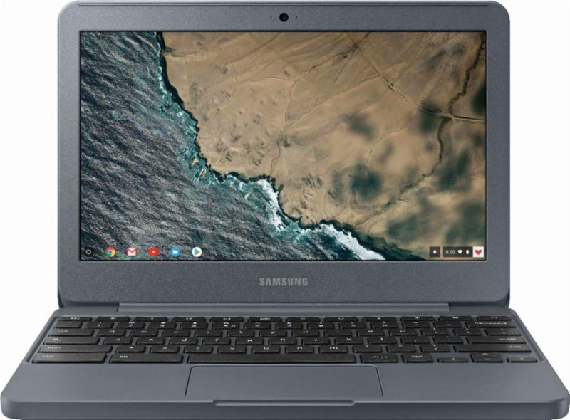 Samsung Chromebook 3, Intel Dual-Core Celeron N3060, 11.6" HD, 4GB DDR3, 32GB eMMC, Night Charcoal - sunrise shopping mall