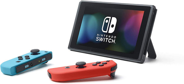 Nintendo Switch with Neon Blue and Neon Red Joy-Con - sunrise shopping mall