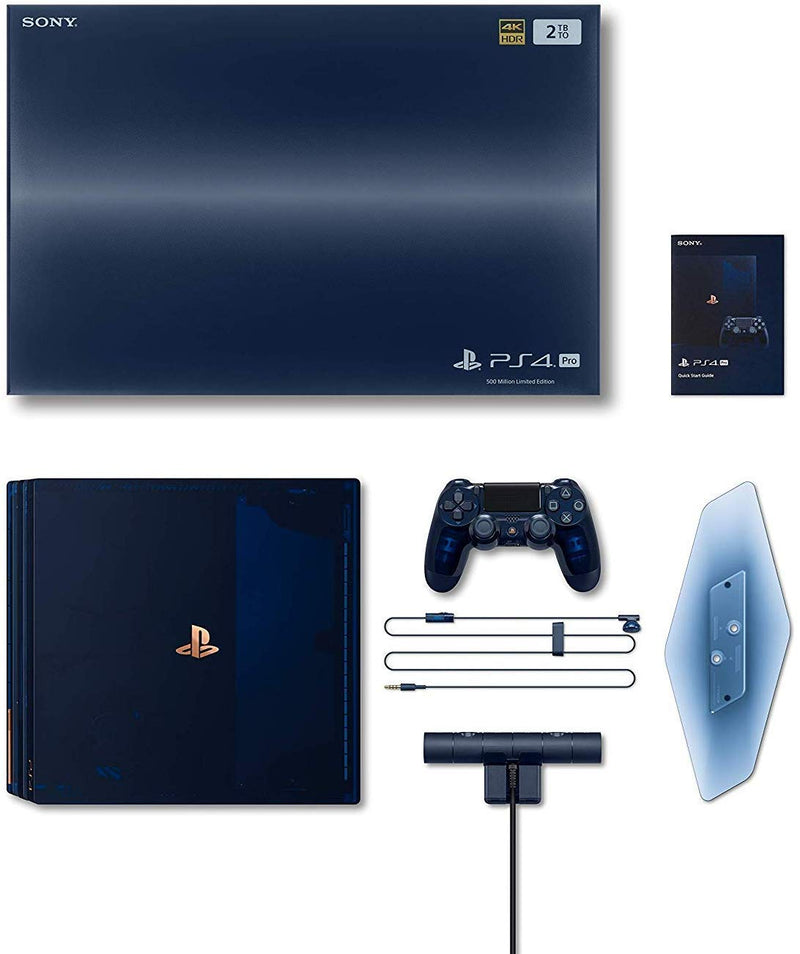 Sony PlayStation 4 Pro 500 Million Limited Edition Console, Translucent - sunrise shopping mall