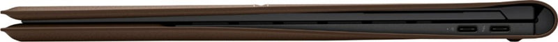 HP - Spectre Folio Leather 2-in-1 13.3" Touch-Screen Laptop - Intel Core i7 - 8GB Memory - 256GB Solid State Drive - Cognac Brown - sunrise shopping mall