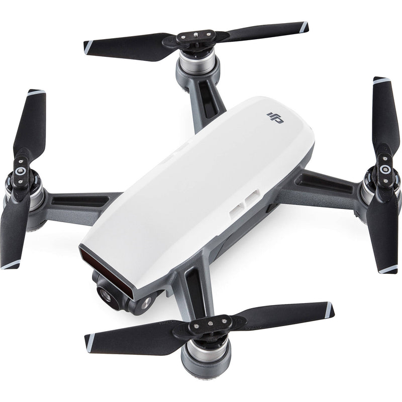 Dji Spark Drone Alpine White With Remote Control Combo - sunrise shopping mall