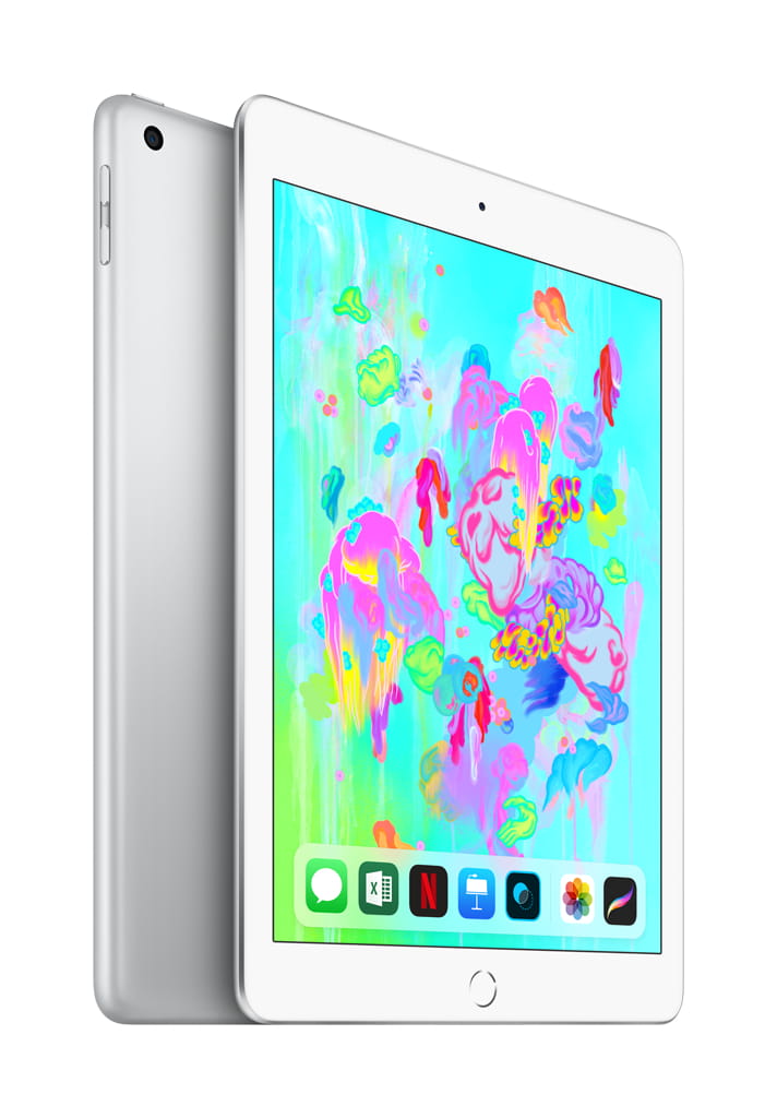 Apple iPad 128gb Wi-Fi - silver - sunrise shopping mall
