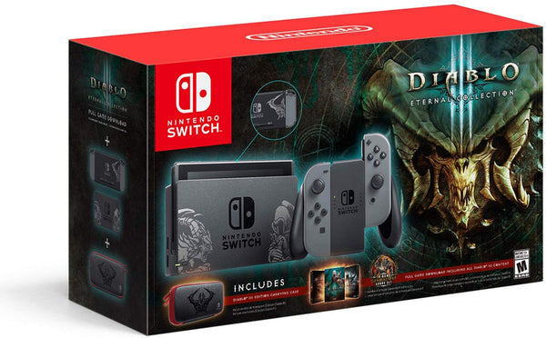 Nintendo Switch Gaming Console - Diablo III Eternal Collection Edition Bundle - sunrise shopping mall