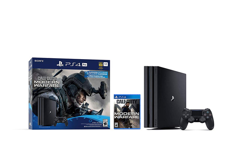 PlayStation 4 Pro 1TB Console - Call of Duty: Modern Warfare Bundle - sunrise shopping mall