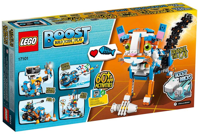 LEGO Boost Creative Toolbox 17101 Fun Robot Building Set and Educational Coding Kit for Kids, Award-Winning STEM Learning Toy (847 Pieces) - sunrise shopping mall