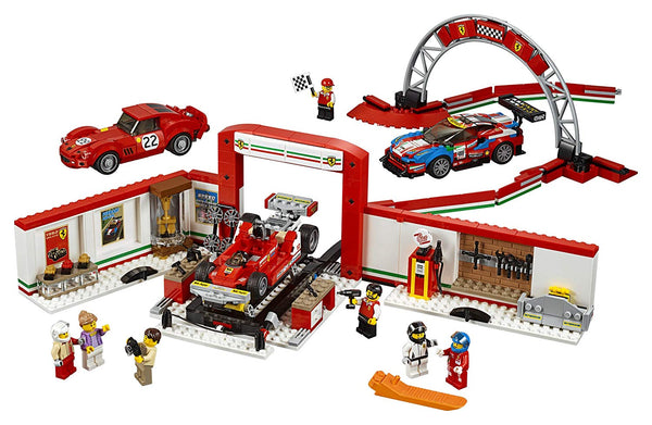 LEGO Speed Champions Ferrari Ultimate Garage 75889 Building Kit (841 Pieces) - sunrise shopping mall