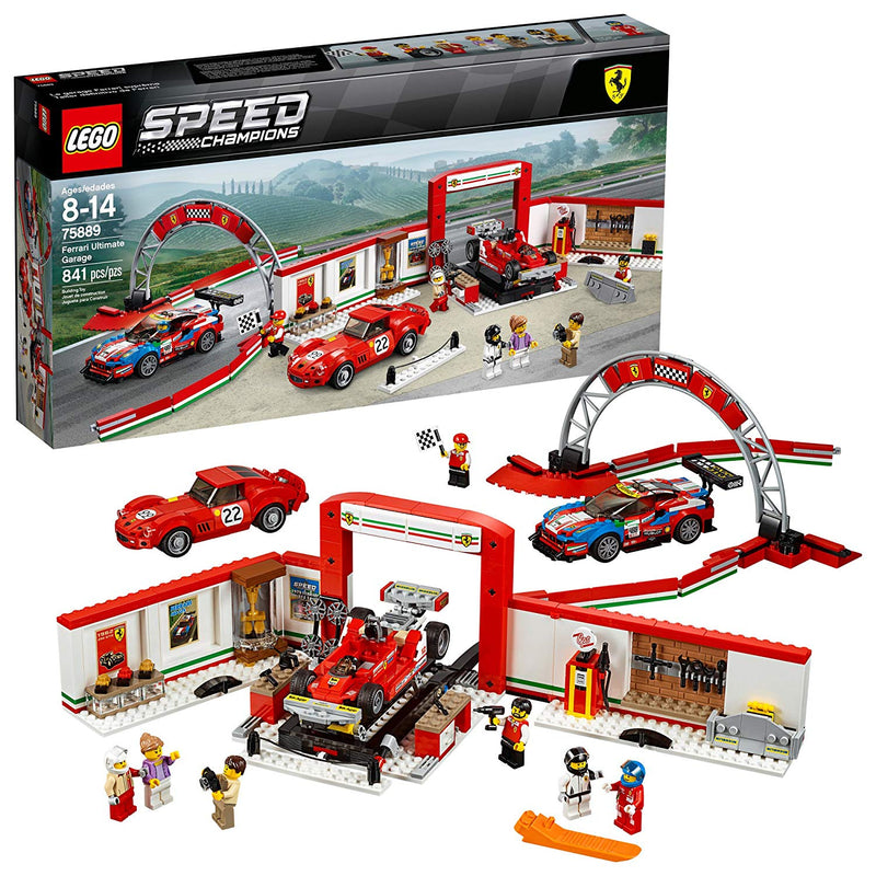 LEGO Speed Champions Ferrari Ultimate Garage 75889 Building Kit (841 Pieces) - sunrise shopping mall