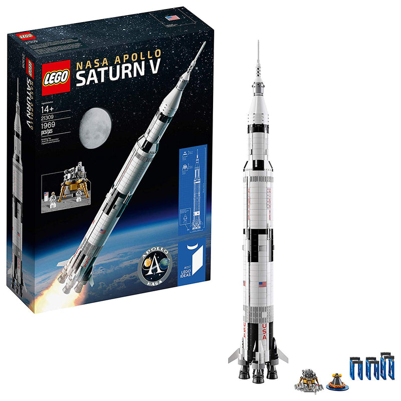 Lego Ideas NASA Apollo Saturn V 21309 Building Kit - sunrise shopping mall