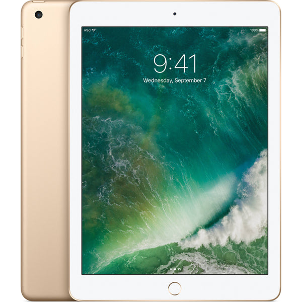 Apple iPad with WiFi, 32GB, Gold (2017 Model) - sunrise shopping mall