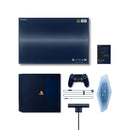 Sony Playstation 4 PRO 500 Million Limited Edition Complete Collection: Translucent Blue 2TB Playstation 4 Pro Bundle (Limited to 50,000 Units Worldwide) with Extra Wireless Controller and Headset - sunrise shopping mall