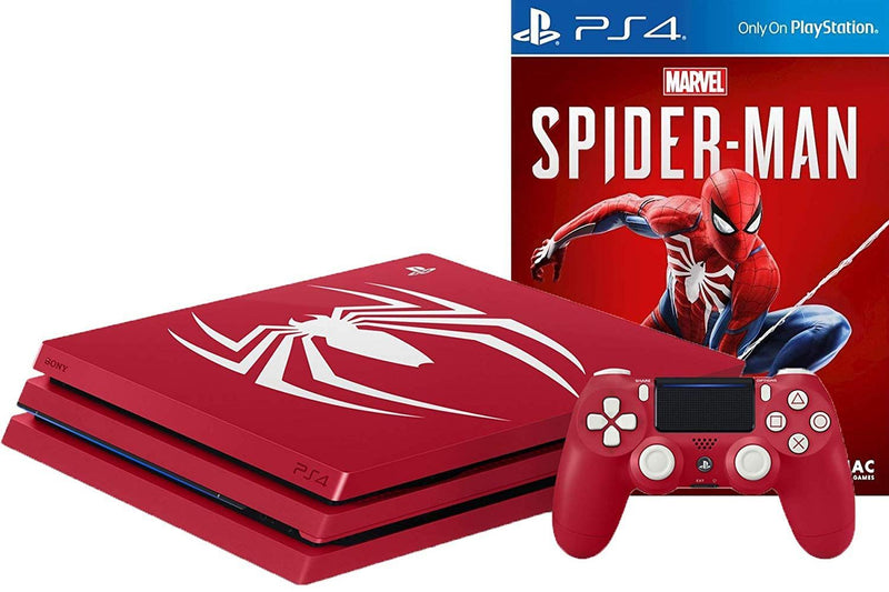 2 Pack PS5 Controller Dualshock Marvel Spider Man Red Spider Skin