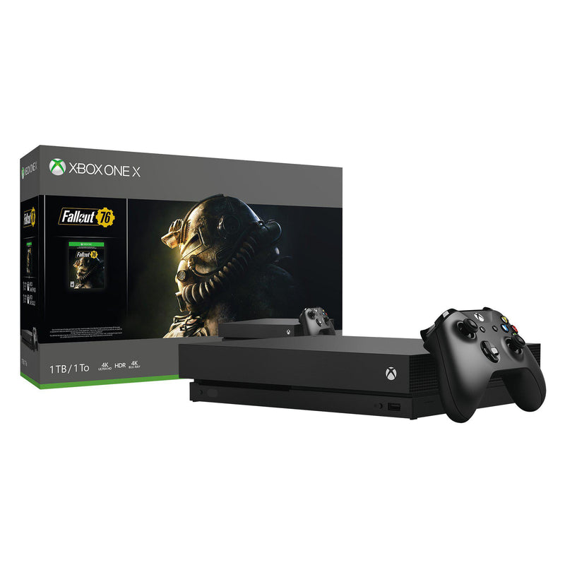 Microsoft Xbox One X 1TB Console - Fallout 76 Bundle - sunrise shopping mall